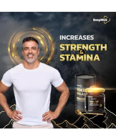 Generic BeepWell Shilajit Resin Pure Organic Himalayan Shilajit Natural Resin Men Women Chilajil 70% Fulvic Acid 85+ Trace Minerals 60 Servings 1.06 oz - Buy Online on GoSupps.com
