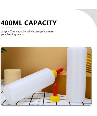 5pcs Pet Nursing Bottles & Nipples Set for Goats & Small Animals - Ideal Milk Feeding Solution for Lambs and Goat Kids - Buy Online on GoSupps.com
