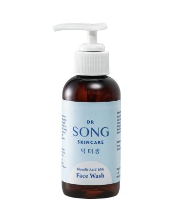 Korean Skin Care - Dr Song Glycolic Acid Face Wash - Exfoliating Face Wash with 10% Glycolic Acid, AHA for Anti Aging, Acne and Wrinkles Korean Beauty