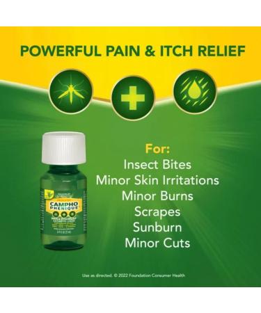 Campho-Phenique Antiseptic Liquid 3/4 oz (Pack of 2) - Effective Antiseptic Treatment - Buy Online on GoSupps.com