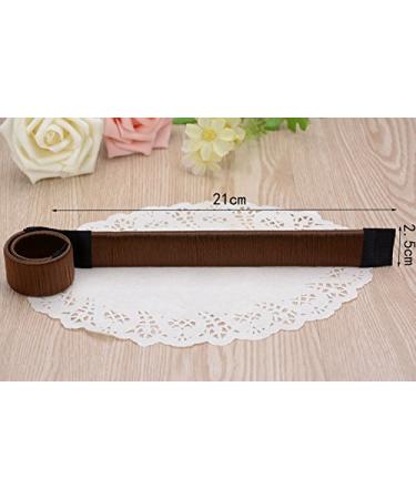 Demarkt Knotenring Groß Dutted Pillow Hair Knot Roll Gold Hair Donut Shaper & Bun Maker for Effortless Hairstyles - Buy Online on GoSupps.com