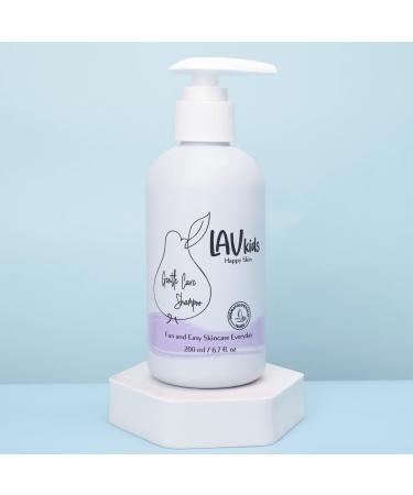 LAV Kids Gently Care Shampoo | Children s Shampoo for Sensitive Scalp & Hair | Dermatologically Tested | 200 ml - Buy Online on GoSupps.com