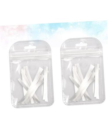 FRCOLOR 2 Manicure Fiber False Nail Fibers Nail Extension Fiber Nail Extensions Kit Fiber Paper for Nails Fiber Acrylic Nails Nail Fiber Paper Nail Art Gel Kit for Nails Extend Glass White 5.7X1CM White - Buy Online on GoSupps.com