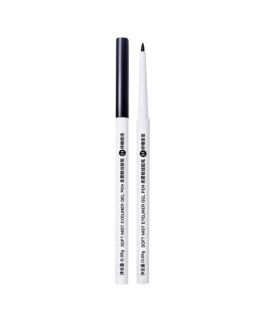Eyeliner Gel Pencil | Eye Makeup Eyeliner - Sweatproof Eye Liner Pencil Ultra Fine Waterproof Liner Longwearing Eye Pencil For Different Makeup Glides On Easil Aezon #01 Snoring Polar Night