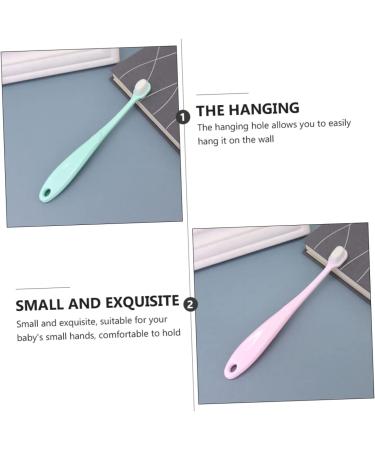 Minkissy 2-Pack Children's Toothbrushes | Dental Care for Toddlers & Infants | Safe Tooth Cleaning for Newborns - Buy Online on GoSupps.com