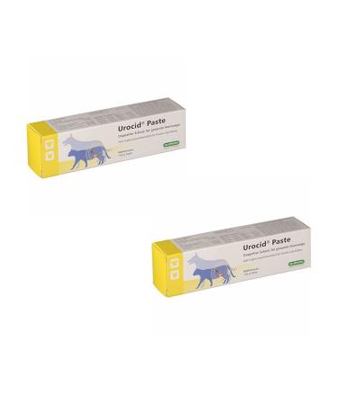 CP-Pharma Urocid Paste |Double pack |2 x 100 g |Diet supplementary feed for dogs and cats |For bladder complaints struvi stones with methionine & cranberry