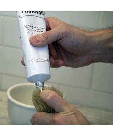 Proraso Men's Sensitive Shaving Cream 5.2 Oz - Gentle Formula for Smooth Shave - Buy Online on GoSupps.com