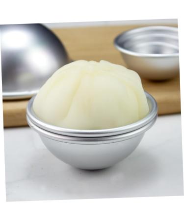 OUNONA 18 Pcs Mold Ball Cake Pans Chocolate Candy Baking Cookie Moulds Mini Dome Cake Tins Muffin Baking Cups Hemisphere Cake Pan Sphere Cake Mould Paper Cup Non Stick 3D Aluminum Alloy Silverx3pcs 8X8X4CMx3pcs - Buy Online on GoSupps.com