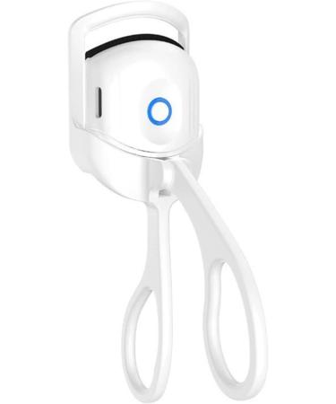 Heated Eyelash Curlers USB Charging Electric Eyelash Curler for Beauty Salon (White) - Buy Online on GoSupps.com