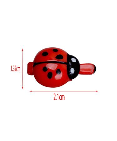 48 PCS Ladybug Hair Pins & Claw Clips Set with Storage Box - Styling Accessories for Girls, Kids, and Women - Buy Online on GoSupps.com