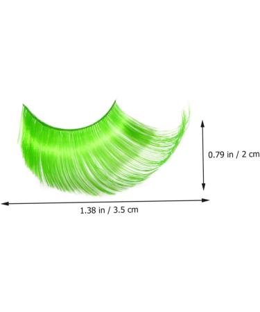 LALAFINA 10 Pairs Halloween Extra Long False Eyelashes Eye Lashes Extension for False Eyelashes Eyelash Women s Eyelashes Color Eyelashes Head Model Chemical Fiber Super Long Miss - Buy Online on GoSupps.com