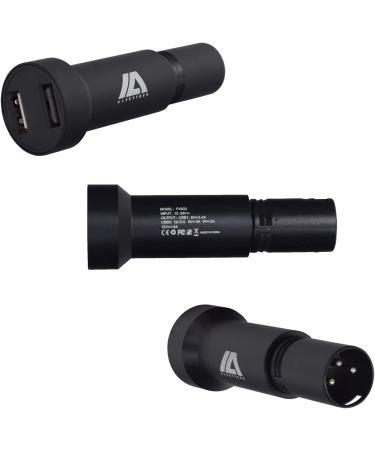 AlveyTech XLR Dual Port USB Charging Adapter with Digital Voltage Meter - Fast Charge for Power Chairs, Mobility Scooters, Electric Wheelchairs, E-Bikes - Charger Adaptor Accessories - Buy Online on GoSupps.com