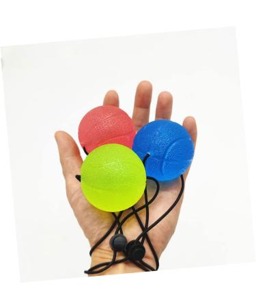 Mobestech Hand Exercise Balls - Stress Relief & Grip Strength Training - Pink TPE Gym Equipment (20x5cm) - Buy Online on GoSupps.com