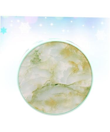 Portable Marble Lentil Container & Desktop Speaker Stand - Healvian | Stylish Marble Glass Case with Invisible Bracket - Green 1PC - Buy Online on GoSupps.com