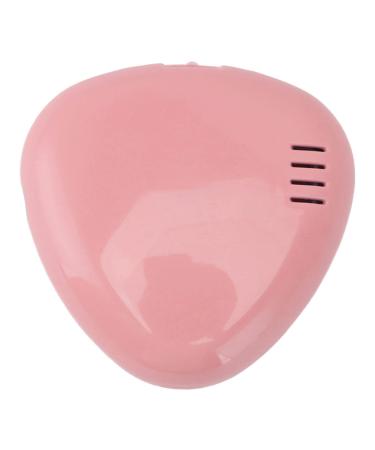 Syrisora Toothbrush Sanitizer Portable Rechargeable Toothbrush Cleaner Holder Travel Home Toothbrush Case (Pink)
