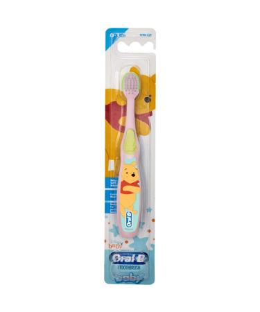 Oral-B Baby Manual Toothbrush Pooh Characters 0-3 Years Old Extra Soft (Characters Vary) - 1 Count - Buy Online on GoSupps.com