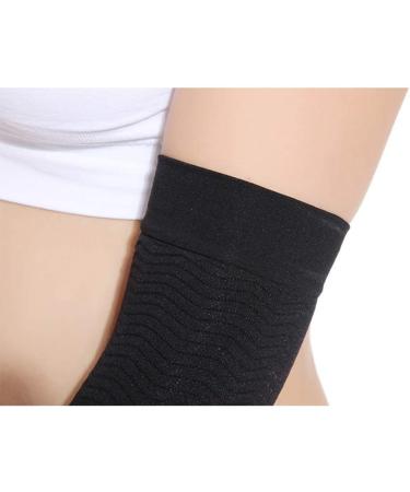 1 Pair Upper Arm Shaper Wrap Arm Slimming Shaper Wrap Strong Adhesion Pre Workout for Women (Black) - Buy Online on GoSupps.com