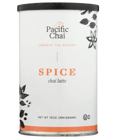 Pacific Chai Latte Mix Canister - Spice Chai - 10 oz Spice Chai 10 Ounce (Pack of 1)