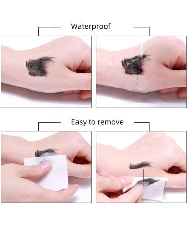 Black mascara with small brush for underfine eyelashes voluminous longwearing smudgeproof and waterresistant natural look - Buy Online on GoSupps.com