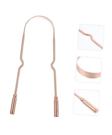 ARTIBETTER Pure Copper Scraper - Premium Oral Care Tool for DIY Cleaning | Stainless Tounge Brush & Spatula - Buy Online on GoSupps.com