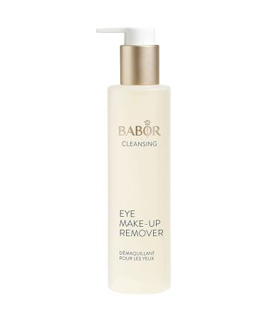 BABOR Eye Makeup Remover, with Vitamin B and Aloe Vera Based, Suitable for Contact Lens, Lash Extensions, and Waterproof Mascara, Non-Greasy and Oil Free