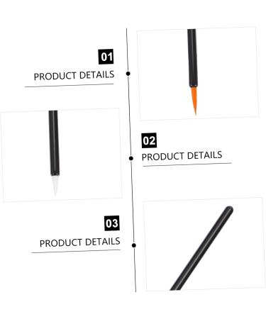 Ipetboom 200 pcs Brush Disposable Eyelash Applicator Stick Eye Eyeliner Makeup Cosmetic Wands Mascara 10x0.2cmx2pcs As Shownx2pcs - Buy Online on GoSupps.com