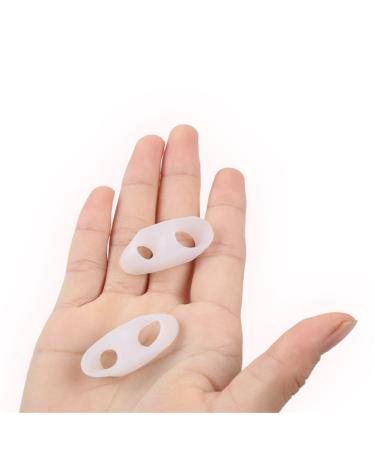 Buy Boowho Children's Hallux Valgus Silicone Toe Separators | Soft & Comfortable Double Ring Correctors - Buy Online on GoSupps.com