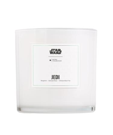Hotel Collection Star Wars - Deluxe Jedi 55oz Candle Luxury Scented Candle Gift for Her | Home D cor | Essential Oil Aromatherapy Candles | Bergamot | Damask Rose | Chinese Black Tea | 300Hrs