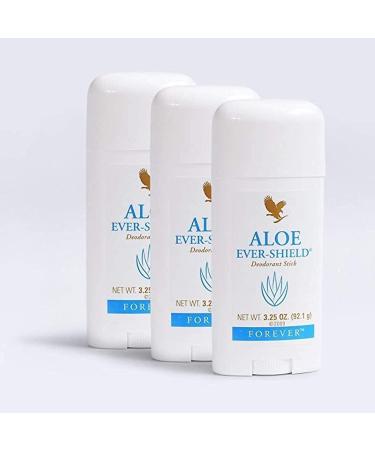 Forever Living Aloe Ever Shield Deodorant 3 pack (3 x 3.25 oz)