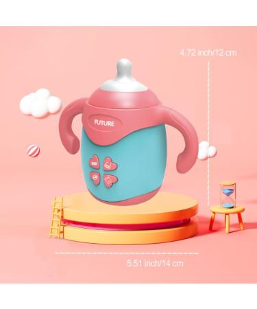 Musical Baby Bottle & Bite Ring Toy - Soothing Teething Gift for Toddlers 3-18 Months - Buy Online on GoSupps.com