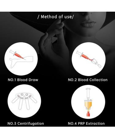 LAPOOH Y-PRP Tube for Beauty Platelet Rich Plasma PRP Kit Durable Easy to Use Transparent - Buy Online on GoSupps.com