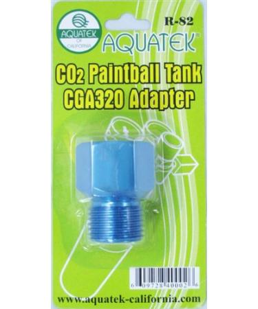 AQUATEK CO2 Paintball Tank Adapter for CGA 320 Standard CO2 Regulator