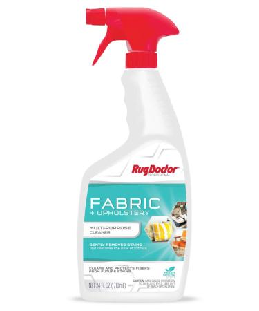 Rug Doctor Fabric + Upholstery Multipurpose Cleaner, 24 oz. Ready-To-Use Spray Bottle, Fabric Cleaner Formula, Gently Removes Tough Stains