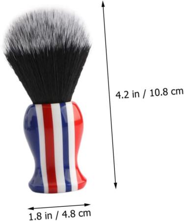 PopetPop Soft Beard Brush for Men | Premium Hair Razor & Mustache Tool - Perfect for Shaving & Cleaning - Buy Online on GoSupps.com