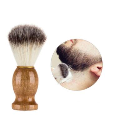 NOLITOY Beard Brush for Men - Premium Barber Duster Brush for Neck Shave & Household Use | Wooden Bristles for Ultimate Grooming - Buy Online on GoSupps.com