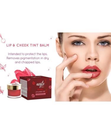 Organics Beetroot Lip & Cheek Tint Balm - Nourishing Color for Women | Lighten Dark Lips & Hydrate Chapped Skin (15g - Buy Online on GoSupps.com