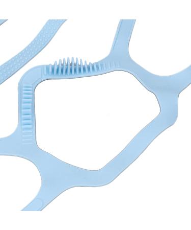 Buy Mask Holder - Silicone Anti-Fog Insert | Food Grade Foldable Flexible - 10 Pack (Blue) for Office Use - Buy Online on GoSupps.com