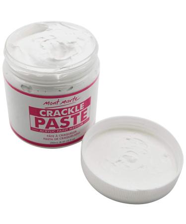 Mont Marte Crackle Paste Premium 8.45 US fl.oz (250ml) Tub - Texture Painting Effect, Opaque Finish - Ideal for Various Surfaces - Buy Online on GoSupps.com