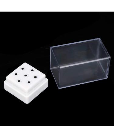 Yuyte 7 Holes Nail Drill Heads Bits Holder Organizer Box Container for Nail Grinding Heads Display - Buy Online on GoSupps.com