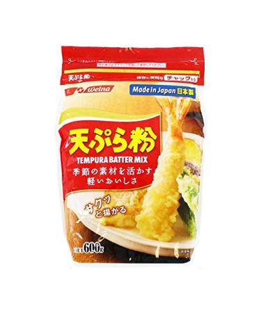 WELNA Tempura Batter Mix by Nisshin 21.16 oz. (600 g) (Pack of 3) - MADE IN JAPAN
