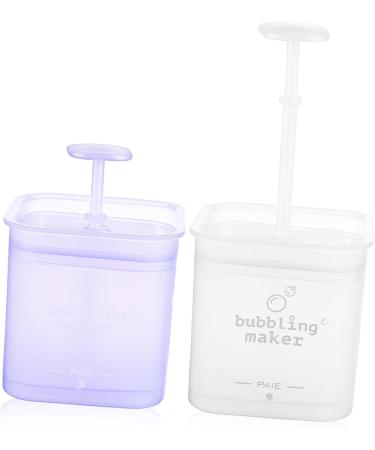 BIUDECO 4 Pcs Face Wash Plastic Foam Maker Cup Foamer Face Wash Face Wash Foam Maker - Buy Online on GoSupps.com