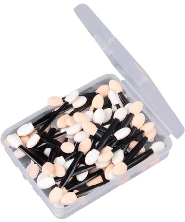 FOMIYES 200 Pcs Disposable Makeup Disposable Eyeshadow Brush Makeup Tools Eye Shadow Double Sided Size 2x2pcs Blackx2pcs - Buy Online on GoSupps.com