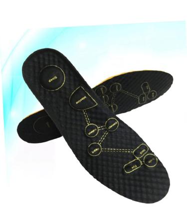 FOMIYES Magnetic Insoles - Orthotic Shoe Inserts for Men & Women | Arch Support & Cushioning for Running & Sports - Comfortable Foot Padding in Black Size 41 - Buy Online on GoSupps.com