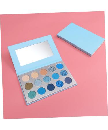Balacoo 15 Shimmer Eyeshadow Makeup Eyeshadow Makeup Palette Eyeshadow Palette Woman Four Seasons Compact 1 count (Pack of 1) Blue - Buy Online on GoSupps.com