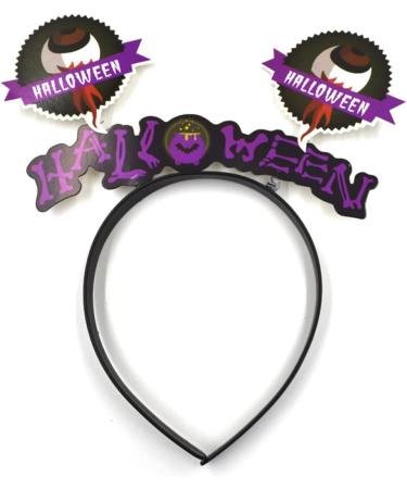 ABOOFAN 12 pcs Halloween Headband Set | Happy Halloween Hair Accessories | Pumpkin Headbands for Cosplay - Buy Online on GoSupps.com