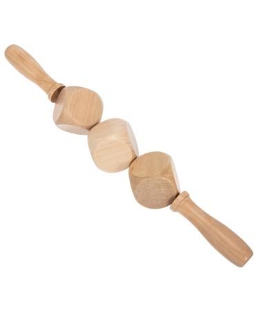 Lurrose massage roller wooden roller massage stick beech roller stick massage roller
