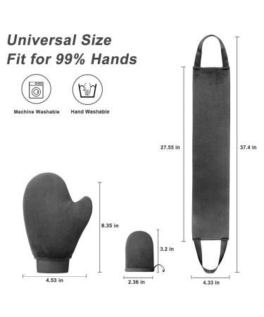 Self Tanning Mitt Applicator - 3 in 1 Tanning Glove for Effortless Sunless Tan | Premium Self Tanner Mitts - Buy Online on GoSupps.com