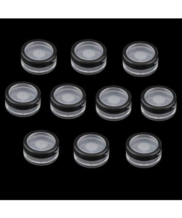 B Baosity 10 Pieces 10g Empty Powder Compact - Cosmetic Powder Storage with Lid & Sieve | International Shipping - Buy Online on GoSupps.com
