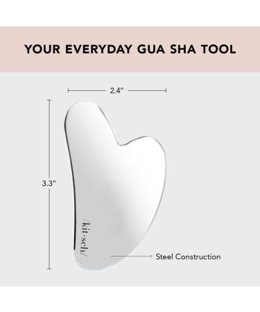 Buy Kitsch Stainless Steel Gua Sha Facial Tool | Enhance Your Skincare Routine - International Shipping Available - Buy Online on GoSupps.com