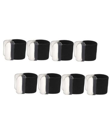 FRCOLOR 16 Pairs Bunion Separators - Flexible Orthopaedic Spacers for Men & Women - Reusable Bunion Spreaders in Black - 2.5x1.9cm - Buy Online on GoSupps.com
